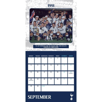 Tottenham Hotspur kalendar Legends Square 2025