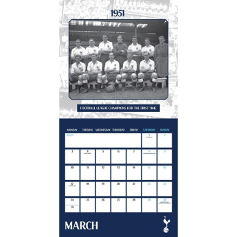 Tottenham Hotspur kalendar Legends Square 2025