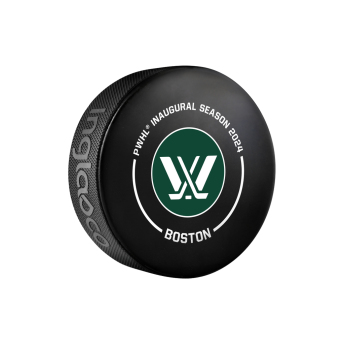 Boston Bruins pak 2024 Inaugural Season Official Game Hockey Puck
