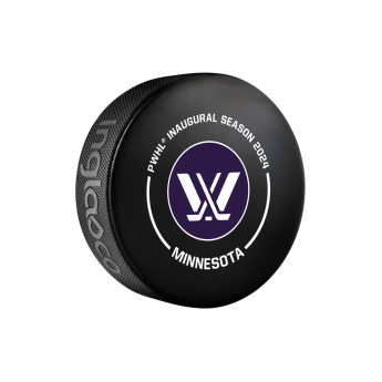 Minnesota Wild pak 2024 Inaugural Season Official Game Hockey Puck