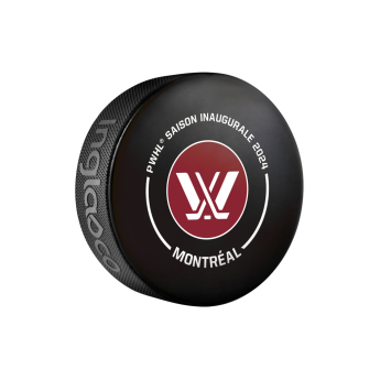 Montreal Canadiens pak 2024 Inaugural Season Official Game Hockey Puck