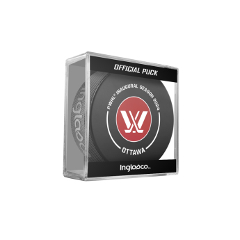 NHL proizvodi pak 2024 Inaugural Season Official Game Hockey red
