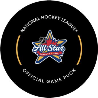 Toronto Maple Leafs pak 2024 All-Star Toronto Officially Licensed Game Puck Design
