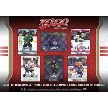 NHL boxovi NHL hokejske karte 2024-25 Upper Deck MVP Hockey Retail Box