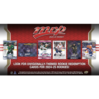 NHL boxovi NHL hokejske karte 2024-25 Upper Deck MVP Hockey Retail Box