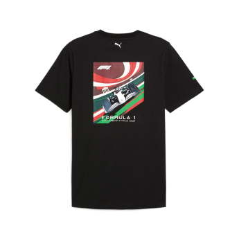 Formule 1 muška majica Monza GP black 2024