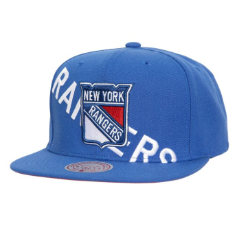 New York Rangers šilterica ravnog oboda Full Frontal Snapback Vntg