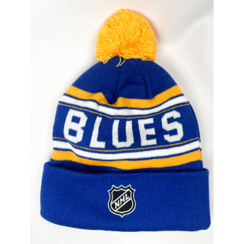 St. Louis Blues dječja zimska kapa Jacquard Cuffed Knit With Pom