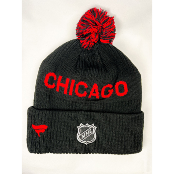 Chicago Blackhawks dječja zimska kapa Cufed Knit With Pom