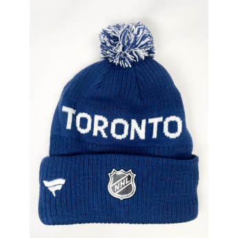 Toronto Maple Leafs dječja zimska kapa Cufed Knit With Pom
