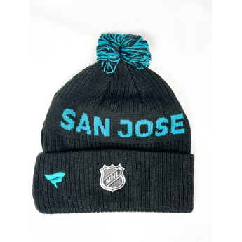 San Jose Sharks dječja zimska kapa Cufed Knit With Pom