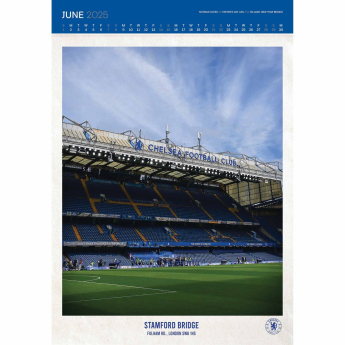 FC Chelsea kalendar Deluxe 2025