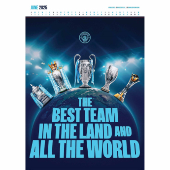 Manchester City kalendar Deluxe 2025