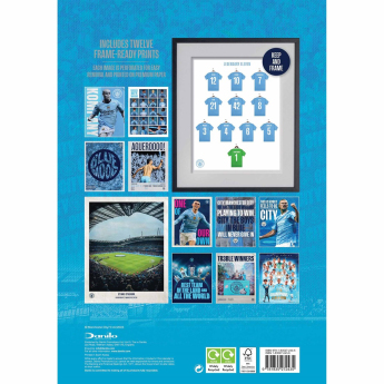 Manchester City kalendar Deluxe 2025