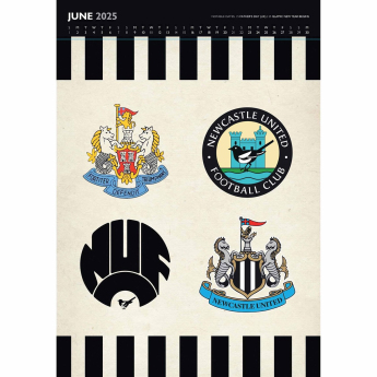 Newcastle United kalendar Deluxe 2025