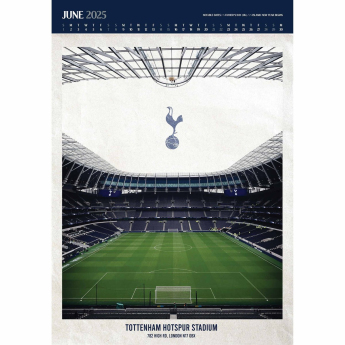 Tottenham Hotspur kalendar Deluxe 2025