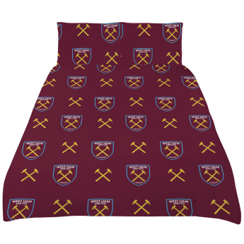 West Ham United posteljina za bračni krevet Colour Split King