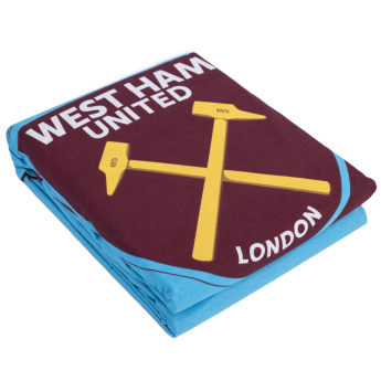 West Ham United posteljina za bračni krevet Colour Split King