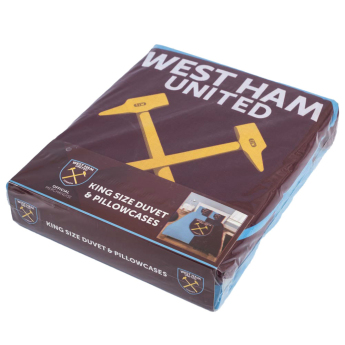 West Ham United posteljina za bračni krevet Colour Split King