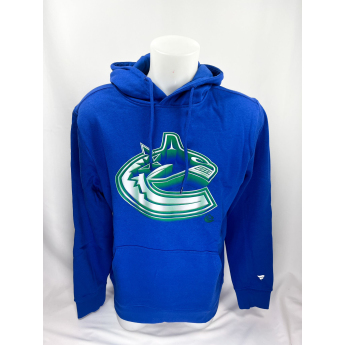 Vancouver Canucks muška majica s kapuljačom Chrome Graphic Hoodie Blue Chip