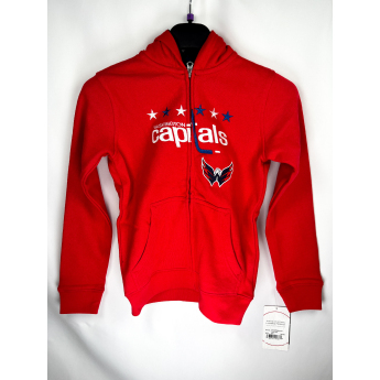 Washington Capitals dječja majica s kapuljačom Stated Full Zip Hoodie