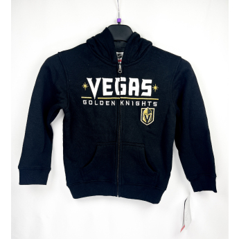 Vegas Golden Knights dječja majica s kapuljačom Stated Full Zip Hoodie