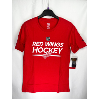 Detroit Red Wings dječja majica Apro Wordmark Ss Ctn Tee
