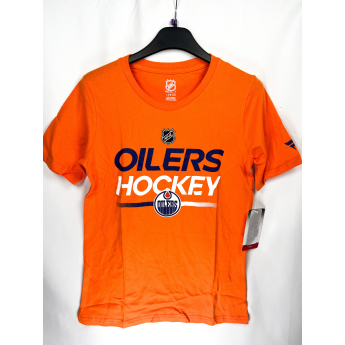 Edmonton Oilers dječja majica Apro Wordmark Ss Ctn Tee