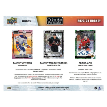 NHL boxovi NHL hokejske karte 2023-24 Upper Deck O-Pee-Chee Platinum Hobby Box