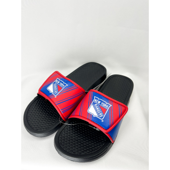 New York Rangers muške natikače Legacy Velcro Sport Slide Slipper