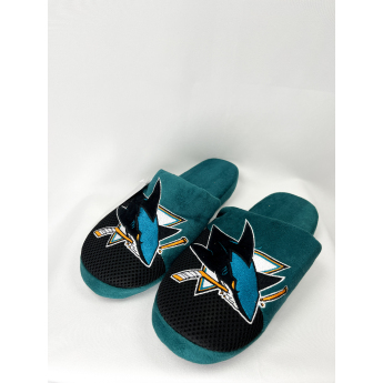 San Jose Sharks muške natikače Team Logo Staycation Slipper