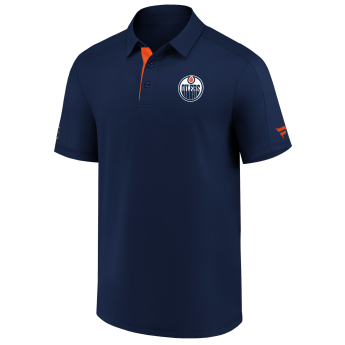 Edmonton Oilers muška polo majica Authentic Rinkside Performance Polo