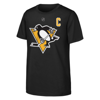 Pittsburgh Penguins dječja majica Sidney Crosby Flat Captains N&N Ctn Tee