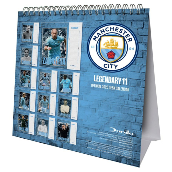 Manchester City stolni kalendar 2025