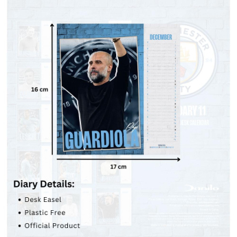 Manchester City stolni kalendar 2025