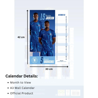 FC Chelsea kalendar 2025