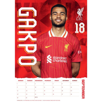 FC Liverpool kalendar 2025