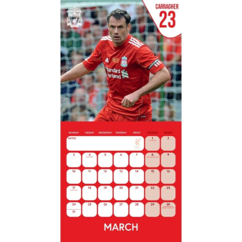 FC Liverpool kalendar Legends Square 2025