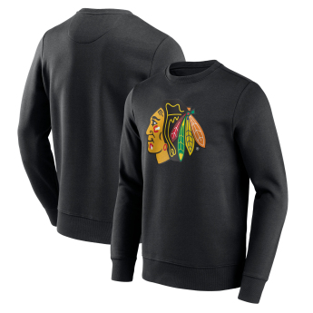 Chicago Blackhawks muška majica Primary Logo Graphic Crew Sweatshirt - VALUE