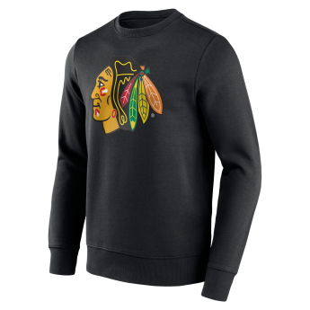 Chicago Blackhawks muška majica Primary Logo Graphic Crew Sweatshirt - VALUE