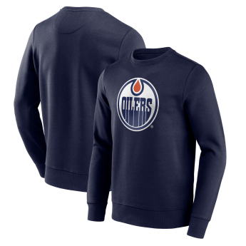 Edmonton Oilers muška majica Primary Logo Graphic Crew Sweatshirt - VALUE