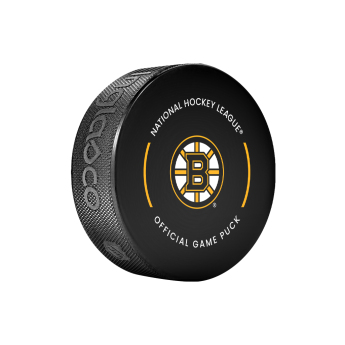 Boston Bruins pak Official Game Puck 2022-2023