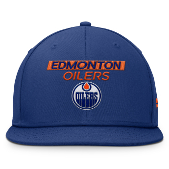Edmonton Oilers šilterica ravnog oboda AP Rink Prime Structured Mid Crown Adj. Squarevisor Snapback