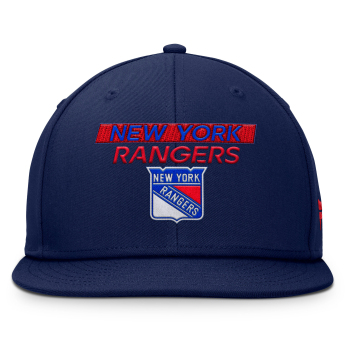 New York Rangers šilterica ravnog oboda AP Rink Prime Structured Mid Crown Adj. Squarevisor Snapback