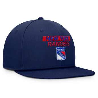 New York Rangers šilterica ravnog oboda AP Rink Prime Structured Mid Crown Adj. Squarevisor Snapback