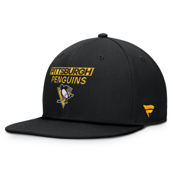 Pittsburgh Penguins šilterica ravnog oboda AP Rink Prime Structured Mid Crown Adj. Squarevisor Snapback
