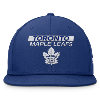 Toronto Maple Leafs šilterica ravnog oboda AP Rink Prime Structured Mid Crown Adj. Squarevisor Snapback