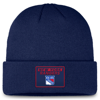 New York Rangers zimske kape Authentic Pro Rink Prime Cuffed Beanie