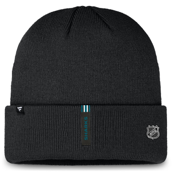 San Jose Sharks zimske kape Authentic Pro Rink Prime Cuffed Beanie
