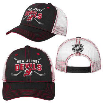 New Jersey Devils kapa za bejzbol Lockup Meshback Adjustable